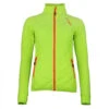 Blouson Polarshell Femme ACER Jaune 1 Blouson Polarshell Femme ACER Jaune -Vêtements De Ski Blouson polarshell Femme ACER jaune Peak Mountain 4