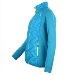 Blouson Polarshell Femme ACER Turquoise 7 Blouson Polarshell Femme ACER Turquoise -Vêtements De Ski Blouson polarshell Femme ACER turquoise Peak Mountain 2