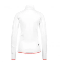 Blouson Polarshell Femme ACLIMATE Blanc -Vêtements De Ski Blouson polarshell Femme ACLIMATE blanc Peak Mountain 1