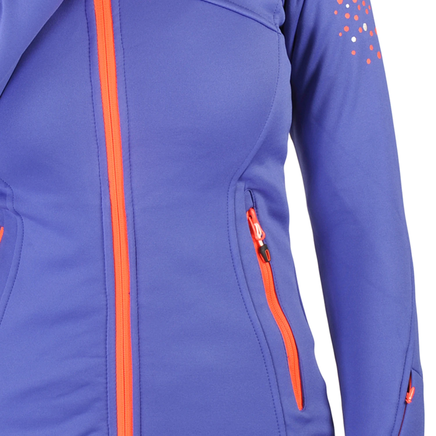 Blouson Polarshell Femme ACLIMATE Bleu 5 Blouson Polarshell Femme ACLIMATE Bleu – Image 3