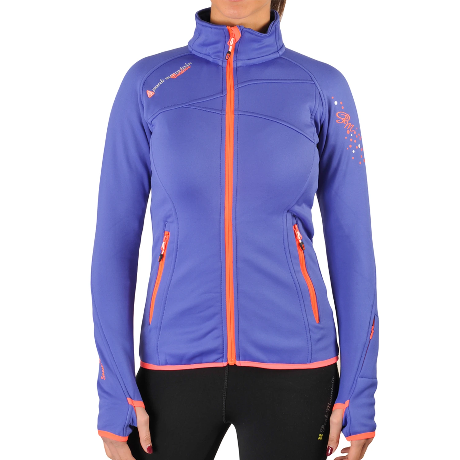 Blouson Polarshell Femme ACLIMATE Bleu 3 Blouson Polarshell Femme ACLIMATE Bleu
