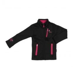 Blouson Polarshell Fille FAYNUR Noir