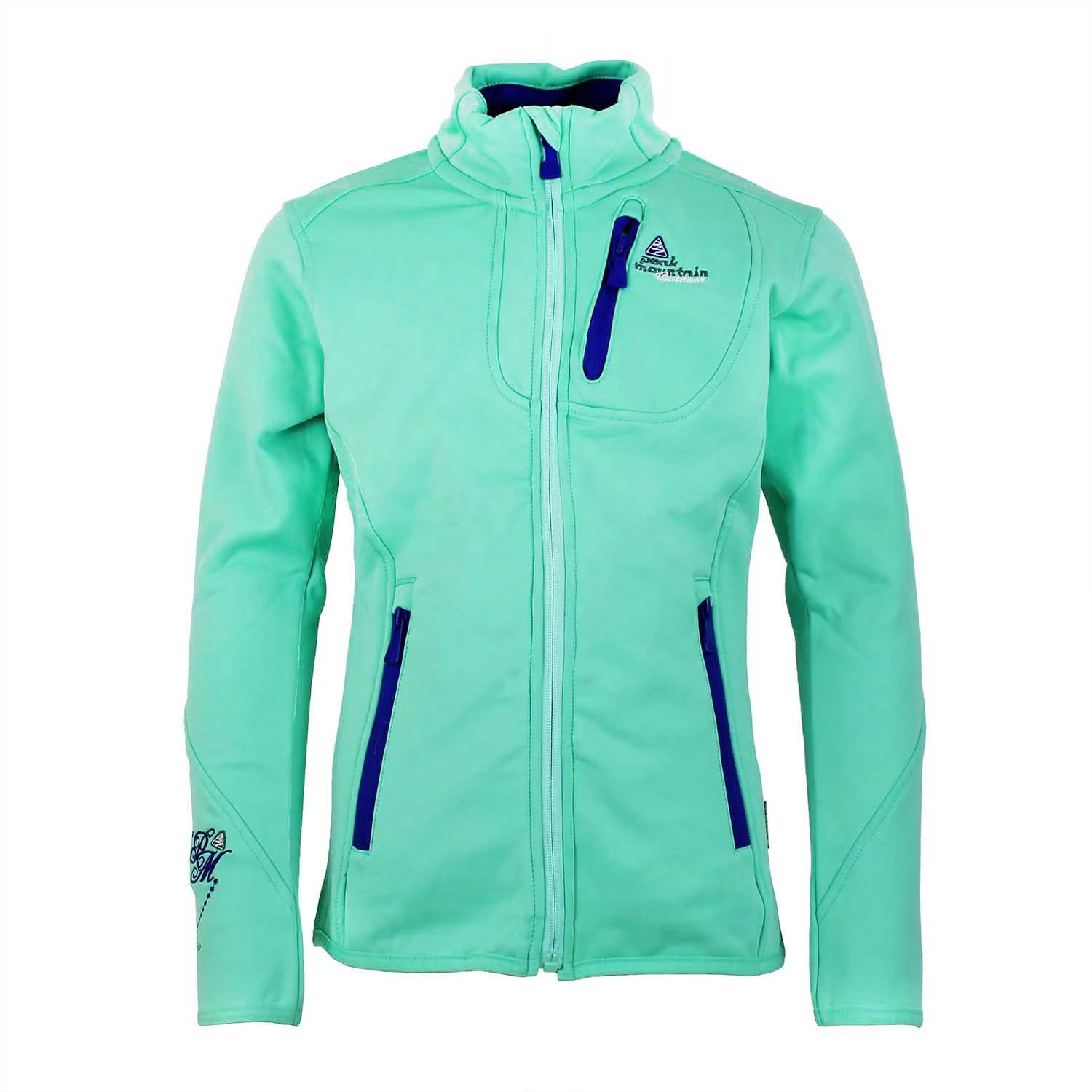 Blouson Polarshell Fille FAYNUR Vert Menthe 3 Blouson Polarshell Fille FAYNUR Vert Menthe