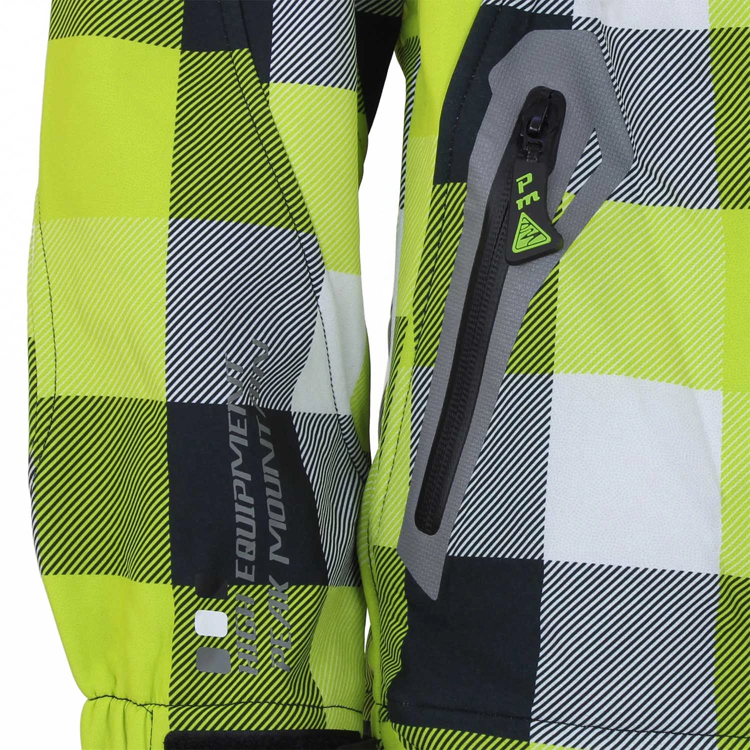 Blouson Soft Shell Garçon ECINA38 Anis 6 Blouson Soft Shell Garçon ECINA38 Anis – Image 4