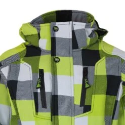 Blouson Soft Shell Garçon ECINA38 Anis 8 Blouson Soft Shell Garçon ECINA38 Anis -Vêtements De Ski Blouson soft shell garcon ECINA38 anis BLO ECINA38