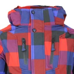 Blouson Soft Shell Garçon ECINA38 Rouge -Vêtements De Ski Blouson soft shell garcon ECINA38 rouge BLO ECINA38 1