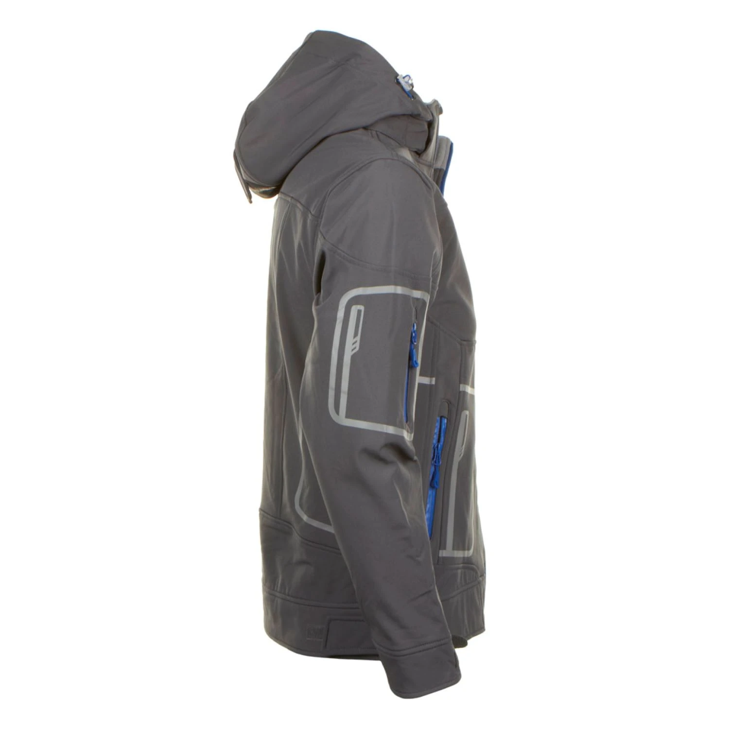 Blouson Soft Shell Garçon ECOFTIBI1016 Gris 5 Blouson Soft Shell Garçon ECOFTIBI1016 Gris – Image 3