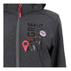 Blouson Softshell Femme ACALMI Gris -Vêtements De Ski Blouson softshell ACALMI gris BLO ACALMI2