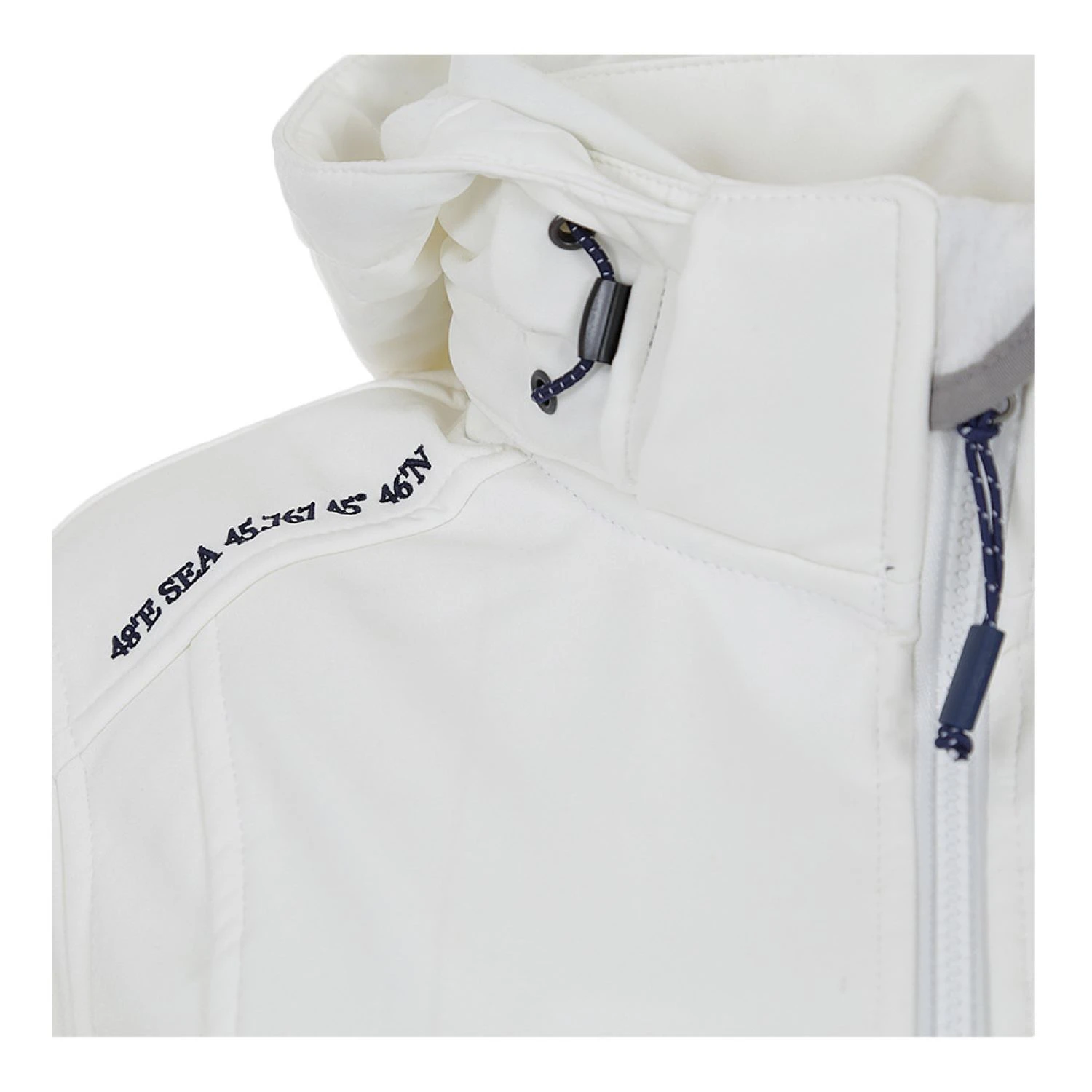 Blouson Softshell Femme AMIRAL Blanc 5 Blouson Softshell Femme AMIRAL Blanc – Image 3