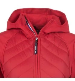 Blouson Softshell Femme APVER Rouge 11 Blouson Softshell Femme APVER Rouge -Vêtements De Ski Blouson softshell Femme APVER rouge BLO APVER 1 1