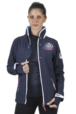 Blouson Softshell GADJI Marine -Vêtements De Ski Blouson softshell GADJI marine BLO GADJI