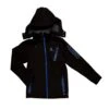 Blouson Softshell Garçon ECOLOK1016 Noir 2 Blouson Softshell Garçon ECOLOK1016 Noir -Vêtements De Ski Blouson softshell Garcon ECOLOK noir Peak Mountain