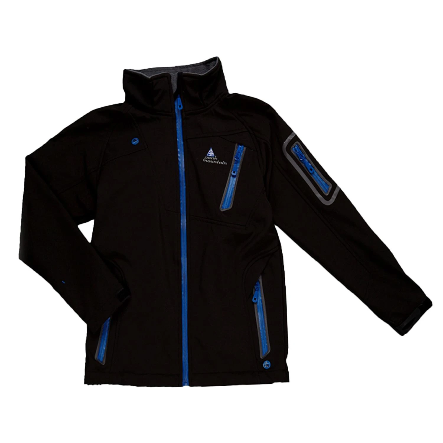 Blouson Softshell Garçon ECOLOK1016 Noir 5 Blouson Softshell Garçon ECOLOK1016 Noir – Image 3