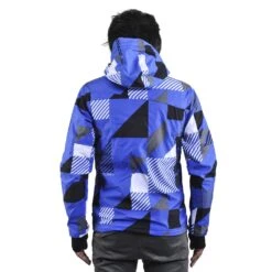 Blouson Softshell Homme COVER Bleu -Vêtements De Ski Blouson softshell Homme COVER bleu Peak Mountain 3