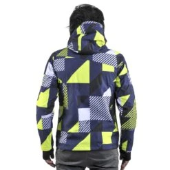 Blouson Softshell Homme COVER Jaune 6 Blouson Softshell Homme COVER Jaune -Vêtements De Ski Blouson softshell Homme COVER jaune Peak Mountain 1