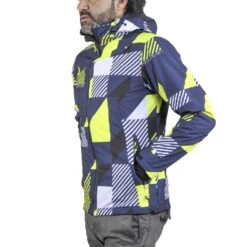 Blouson Softshell Homme COVER Jaune 7 Blouson Softshell Homme COVER Jaune -Vêtements De Ski Blouson softshell Homme COVER jaune Peak Mountain 2