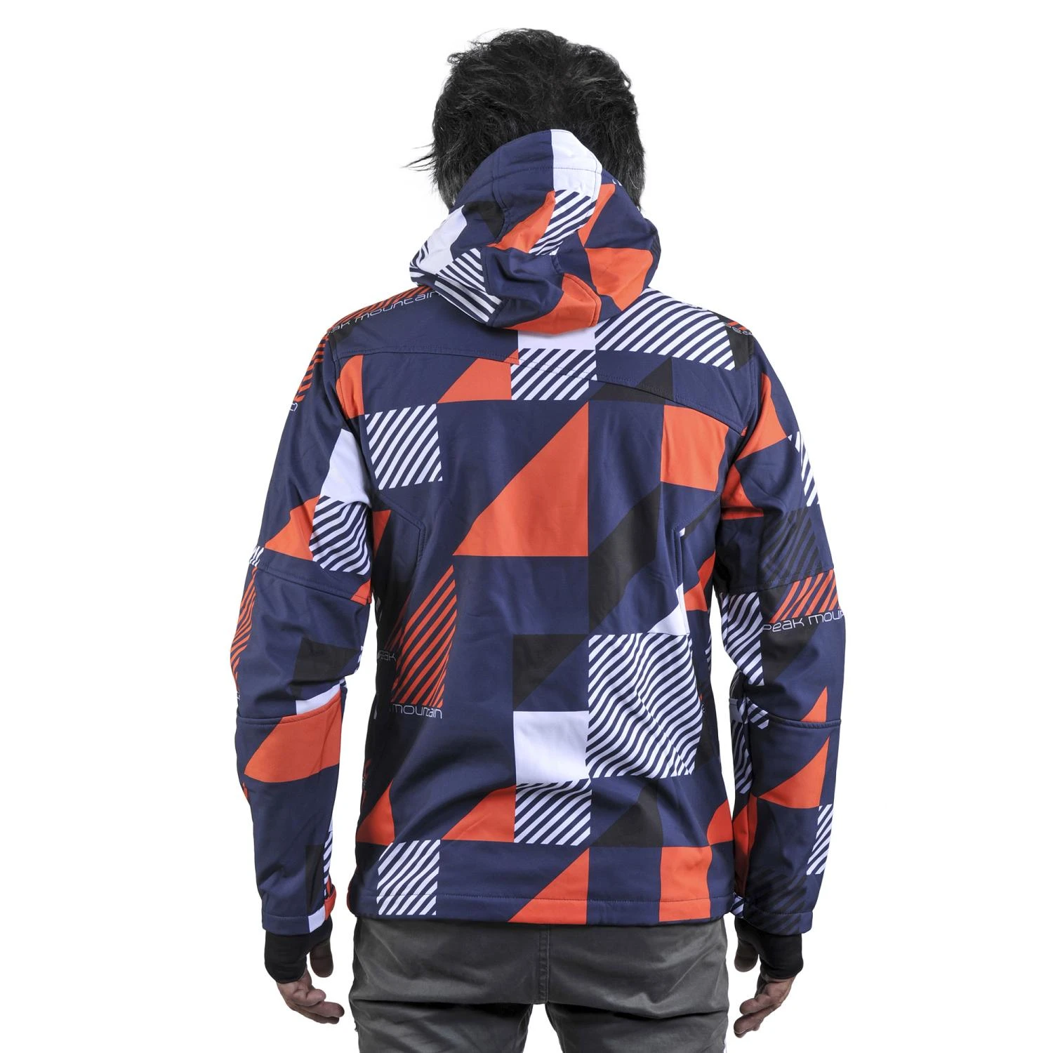 Blouson Softshell Homme COVER Orange 4 Blouson Softshell Homme COVER Orange – Image 2