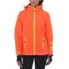 Blouson Softshell Femme AMALA Corail 2 Blouson Softshell Femme AMALA Corail -Vêtements De Ski Blouson softshell femme AMALA corail Peak Mountain