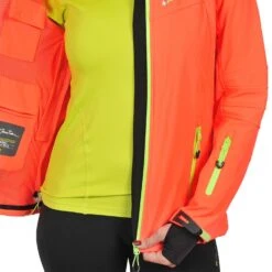 Blouson Softshell Femme AMALA Corail 11 Blouson Softshell Femme AMALA Corail -Vêtements De Ski Blouson softshell femme AMALA corail Peak Mountain 4