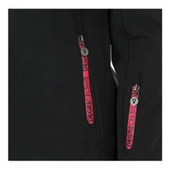 Blouson Softshell Femme AMALON Noir/fuchsia 10 Blouson Softshell Femme AMALON Noir/fuchsia -Vêtements De Ski Blouson softshell femme AMALON noir fushia Degre Celsius 2