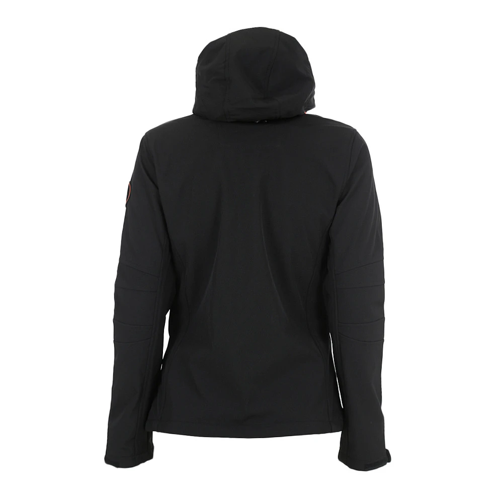 Blouson Softshell Femme AMALON Noir/fuchsia 4 Blouson Softshell Femme AMALON Noir/fuchsia – Image 2