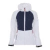 Blouson Softshell Femme APVER Blanc -Vêtements De Ski Blouson softshell femme APVER blanc BLO APVER
