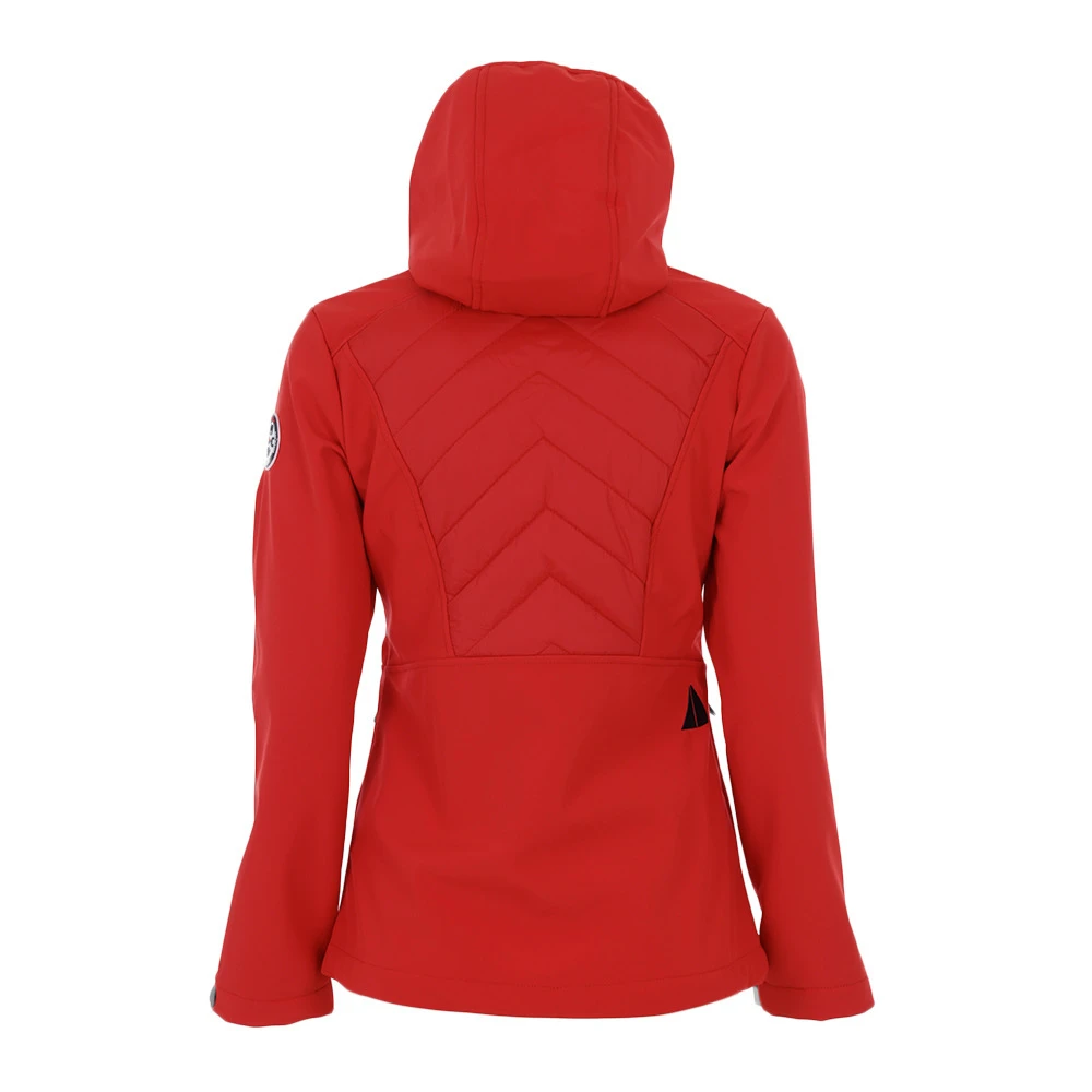 Blouson Softshell Femme APVER Rouge 4 Blouson Softshell Femme APVER Rouge – Image 2