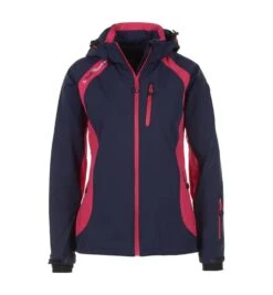 Blouson Softshell Femme AVYBA Marine/fuchsia