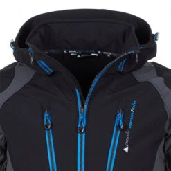 Blouson Softshell Homme CABILO Noir 8 Blouson Softshell Homme CABILO Noir -Vêtements De Ski Blouson softshell homme CABILO marine BLO CABILO 3 1