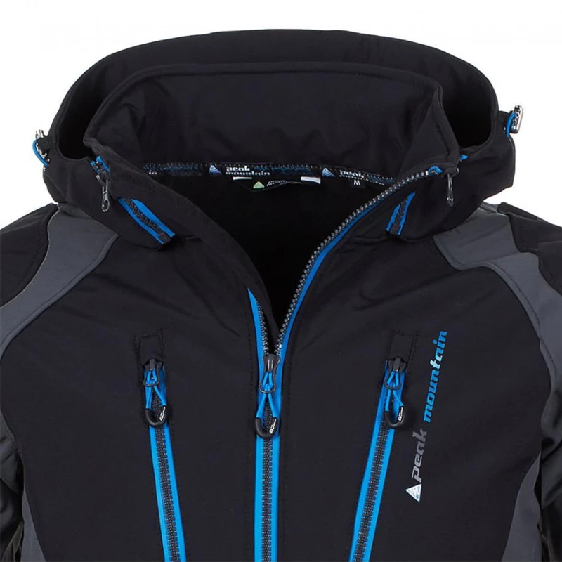 Blouson Softshell Homme CABILO Noir 5 Blouson Softshell Homme CABILO Noir – Image 4