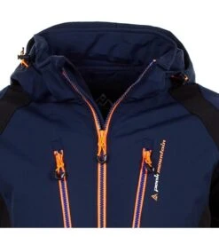 Blouson Softshell Homme CABILONE Marine/noir 9 Blouson Softshell Homme CABILONE Marine/noir -Vêtements De Ski Blouson softshell homme CABILONE marine noir 3 1