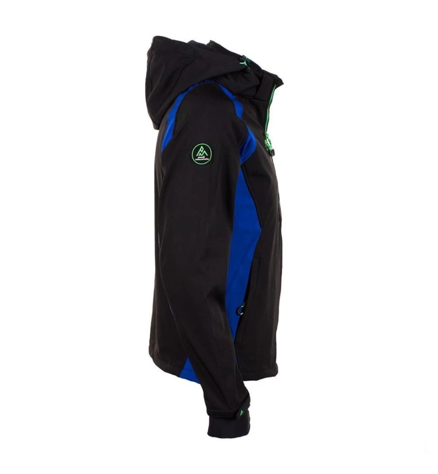 Blouson Softshell Homme CABILONE Noir/bleu 5 Blouson Softshell Homme CABILONE Noir/bleu – Image 3