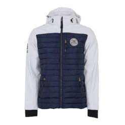 Blouson Softshell Homme CANDREI Marine Blanc