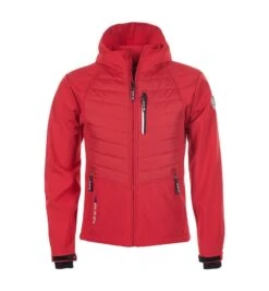 Blouson Softshell Homme CAPVER Rouge