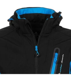 Blouson Softshell Homme CAVYBA Noir/bleu -Vêtements De Ski Blouson softshell homme CAVYBA noir bleu BLO CAVYBA ZI 3 1