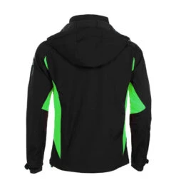 Blouson Softshell Homme CAVYBA Noir/vert 7 Blouson Softshell Homme CAVYBA Noir/vert -Vêtements De Ski Blouson softshell homme CAVYBA noir vert BLO CAVYBA ZI 1 1