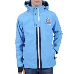 Blouson Softshell Homme CETOM Bleu