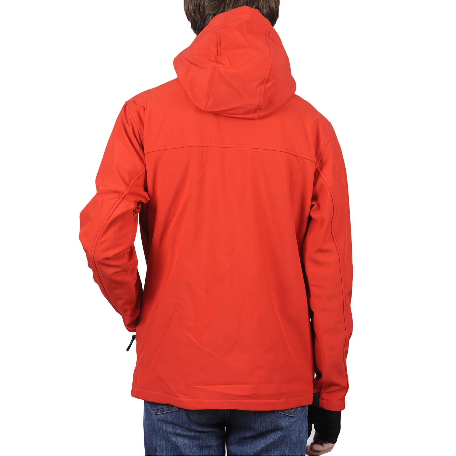 Blouson Softshell Homme CETOM Rouge 4 Blouson Softshell Homme CETOM Rouge – Image 2