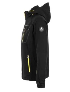 Blouson Softshell Homme CIMALEAK Noir/jaune 8 Blouson Softshell Homme CIMALEAK Noir/jaune -Vêtements De Ski Blouson softshell homme CIMALEAK noir jaune BLO CIMALEAK 6
