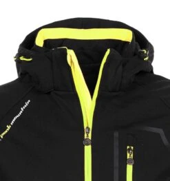 Blouson Softshell Homme CIMALEAK Noir/jaune 9 Blouson Softshell Homme CIMALEAK Noir/jaune -Vêtements De Ski Blouson softshell homme CIMALEAK noir jaune BLO CIMALEAK 7