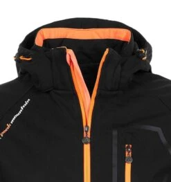 Blouson Softshell Homme CIMALEAK Noir/orange 9 Blouson Softshell Homme CIMALEAK Noir/orange -Vêtements De Ski Blouson softshell homme CIMALEAK noir orange BLO CIMALEA 7