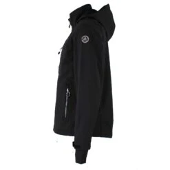 Blouson Softshell Homme CAFORAIN Noir/blanc 7 Blouson Softshell Homme CAFORAIN Noir/blanc -Vêtements De Ski CAFORAIN ZI NOIR BLANC PROFIL 1500