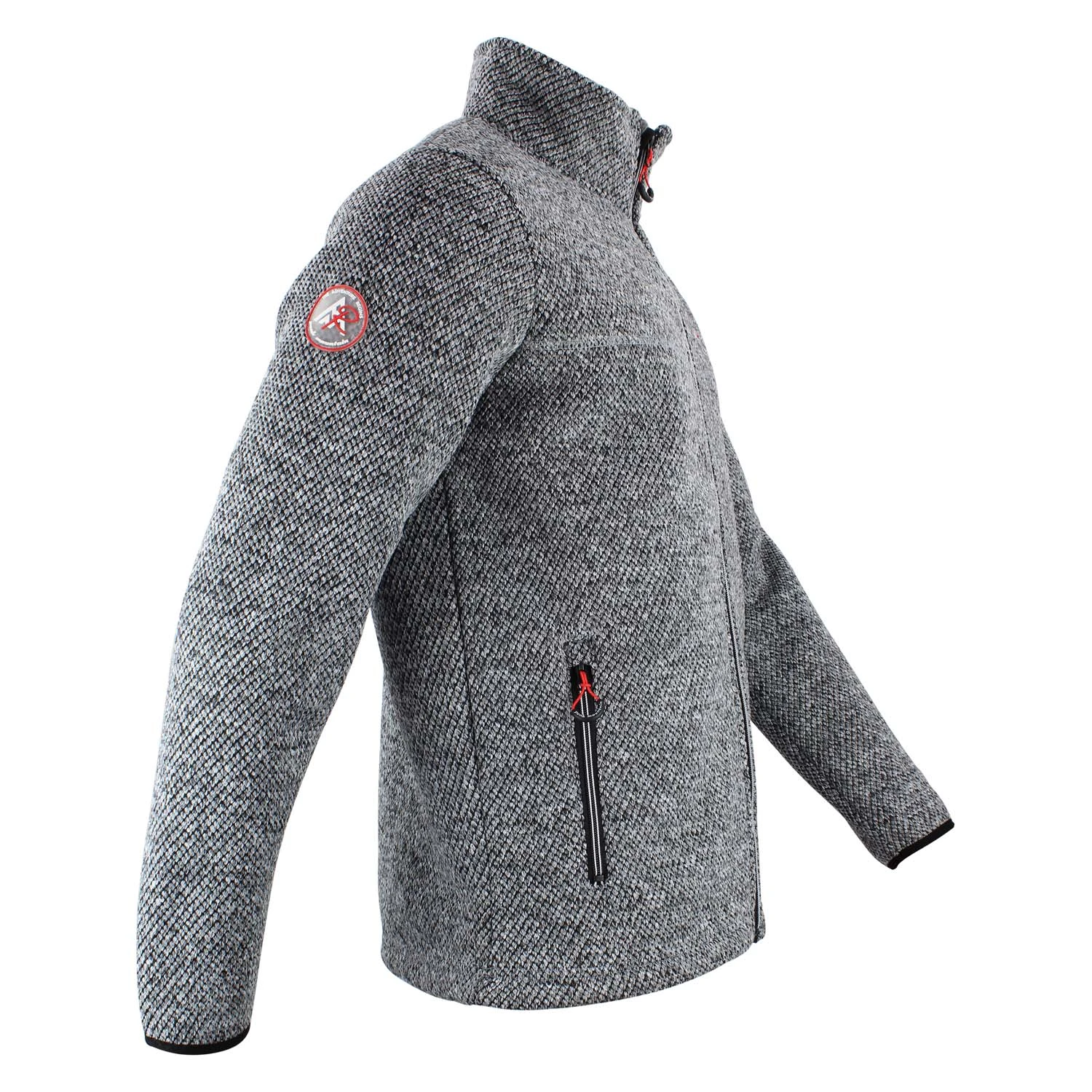 Blouson Polaire Homme CAMERON Gris 5 Blouson Polaire Homme CAMERON Gris – Image 3