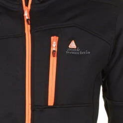 Blouson Polar Shell CAMPUS Noir/orange -Vêtements De Ski CAMPUS XJ B 1 NOIR ORANGE 1
