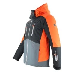 Blouson De Ski Homme CANSAS Orange -Vêtements De Ski CANSAS HE BO ORANGE PROFIL 1500