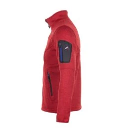 Blouson/Sweat Polarshell ECEMAILLO1014 Rouge 8 Blouson/Sweat Polarshell ECEMAILLO1014 Rouge -Vêtements De Ski CEMAILLO ROUGE PROFIL