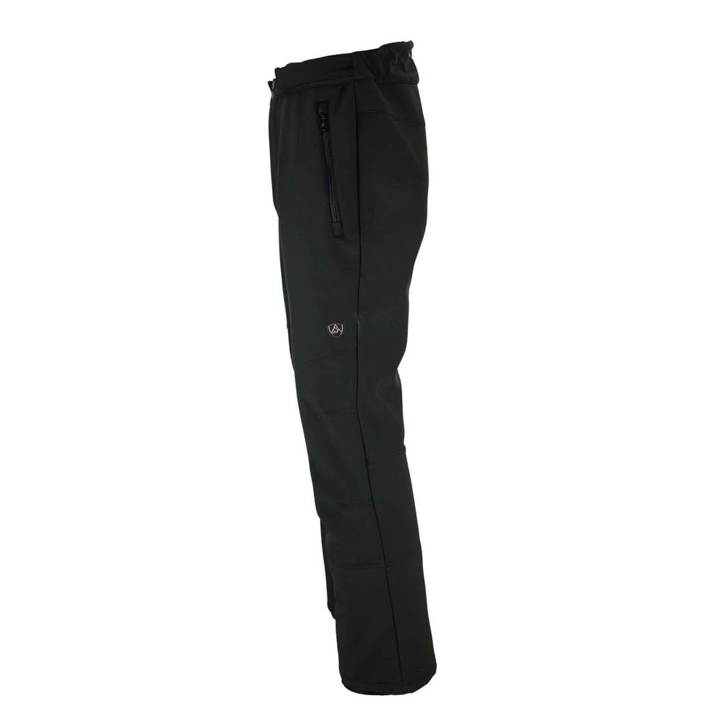 Pantalon De Ski Softshell Homme CEPTAN Noir 5 Pantalon De Ski Softshell Homme CEPTAN Noir – Image 3