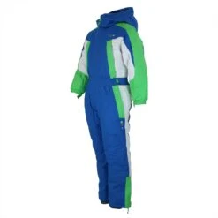 Combinaison De Ski Garçon EPLEM38 Bleu/anis -Vêtements De Ski COM EPLEM BLEU PROFIL 1500 1