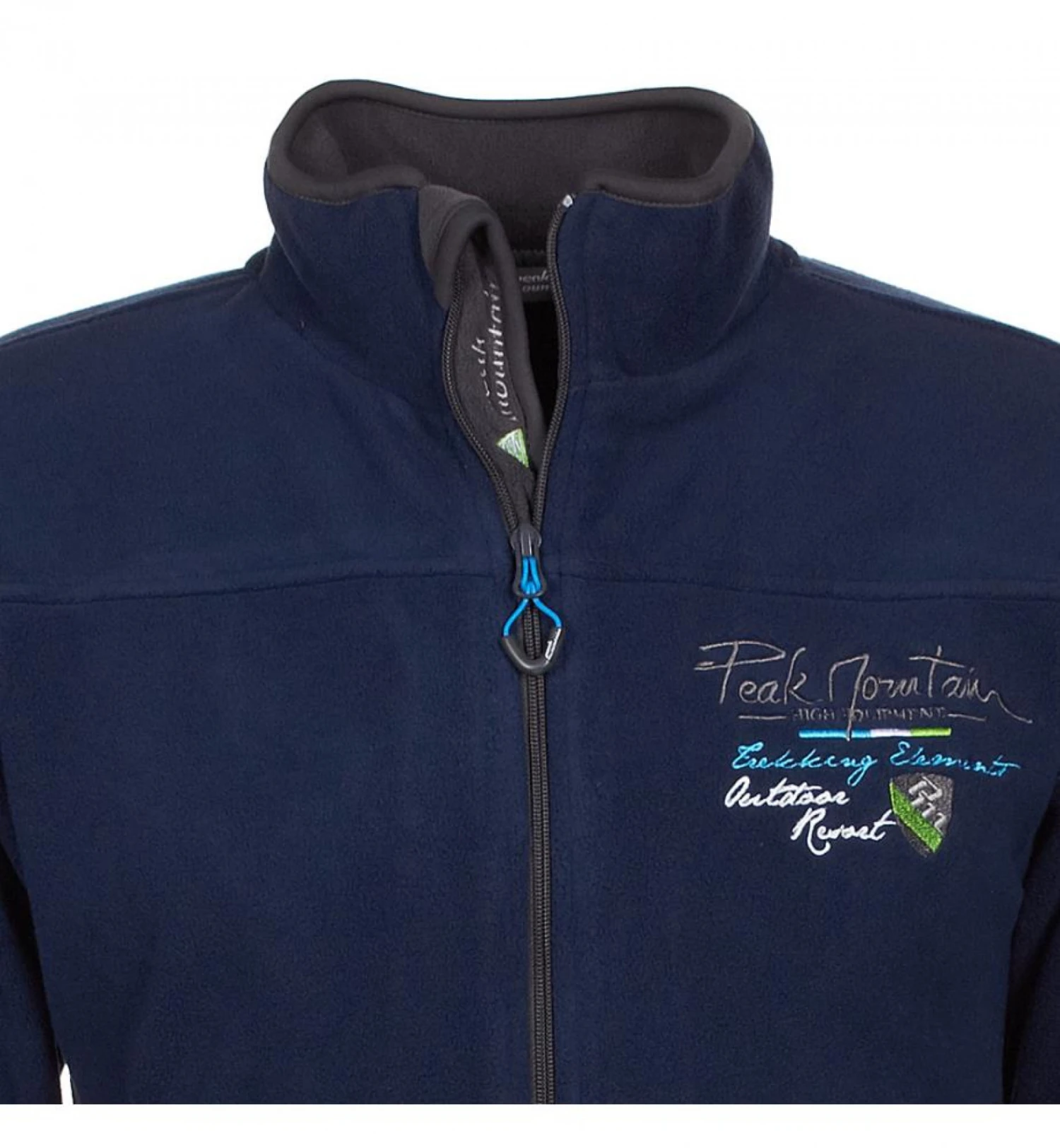 Blouson/Sweat Polarshell ECONAN1016 Bleu 6 Blouson/Sweat Polarshell ECONAN1016 Bleu – Image 4