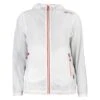 Coupe-vent Léger Femme ARANEW Blanc 1 Coupe-vent Léger Femme ARANEW Blanc -Vêtements De Ski Coupe vent leger Femme ARANEW blanc Peak Mountain